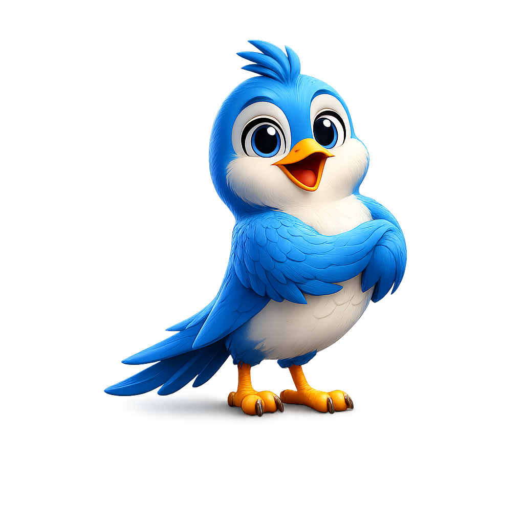 BankBird mascotte
